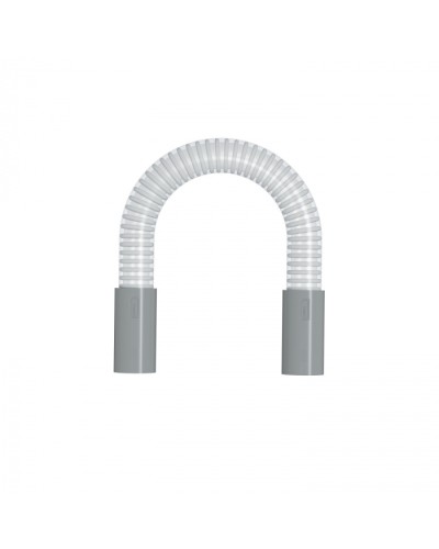 Гибкий переход для трубы диам. 25мм, длина 30см, цвет серый (49415GR) во Владивостоке Повороты, муфты, тройники Pintop.ru