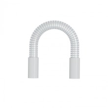Гибкий переход для трубы диам. 25мм, длина 30см, цвет белый (49415W)