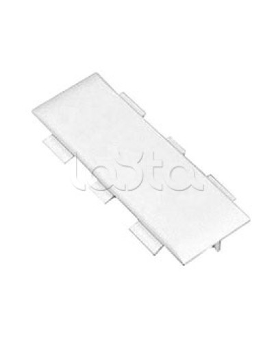 Накладка 100х40/55 на стык крышки (H60мм) для кабель-канала серии ARC-LAN, огнестойкость E15-E110 Экопласт 576514C-E110 во Владивостоке Аксессуары для кабель-канала Pintop.ru