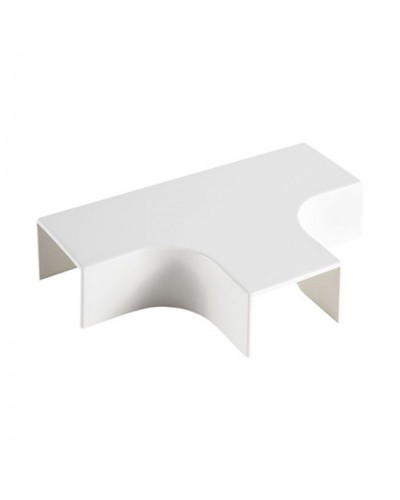 Угол 25х25мм Т-образный плавный ст.TIA, 1кор.=200шт. Экопласт во Владивостоке Аксессуары для кабель-канала Pintop.ru