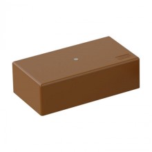 SD4 Коробка распределительная для о/п, для монтажного пистолета 140x75x40мм, 14 пар 10мм2, (корич.) Экопласт (72938B)