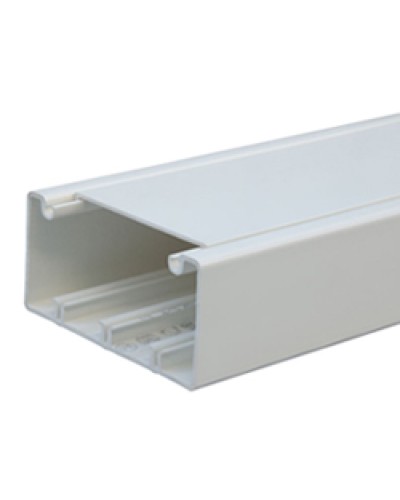 Короб с крышкой 100x40 (Крышка=80мм) Экопласт 76004 во Владивостоке Кабель-канал Pintop.ru