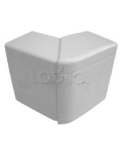 Угол внешний изменяемый 60х60 для кабель-канала INSTA Экопласт 76216 во Владивостоке Аксессуары для кабель-канала Pintop.ru