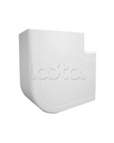 Угол плоский для кабель-канала INSTA, для сечения 100х55 Экопласт 76311 во Владивостоке Аксессуары для кабель-канала Pintop.ru