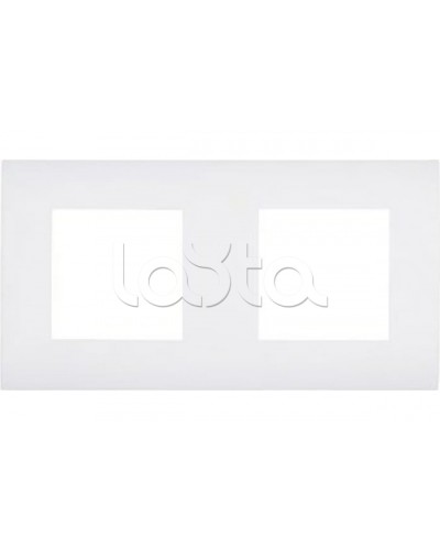 Накладка розетки телефонной или компьютерной 22,5х45 мм под рамку LK45 Экопласт (854204) во Владивостоке Аксессуары для кабель-канала Pintop.ru