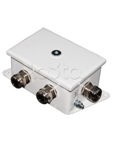 Коробка монтажная огнестойкая Гефест КМ-О (12к)-IP66-d, пять вводов 120х80х68 во Владивостоке Распределительные коробки Pintop.ru