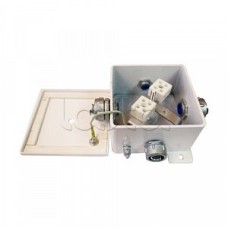 Коробка монтажная огнестойкая Гефест КМ-О (2к)-IP66 два ввода 100х100