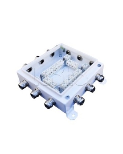 Коробка монтажная огнестойкая Гефест КМ-О (32к*10,0)-IP66 2020, 12 вводов во Владивостоке Распределительные коробки Pintop.ru