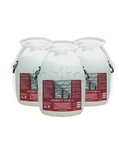 Cостав огнезащитный для металлических конструкций Гефест ОСМ-1 во Владивостоке Огнезащитные краски Pintop.ru