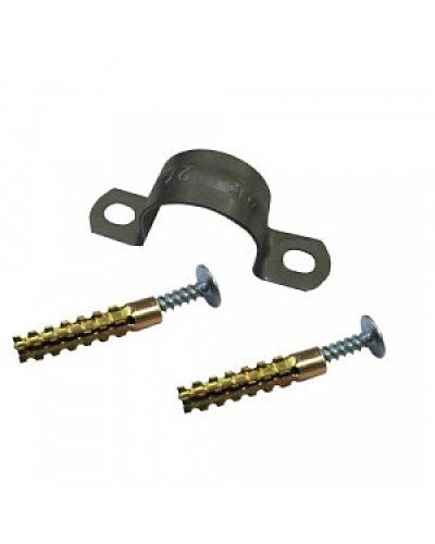 Дюбель-хомут клоп (двухлапковый) 19-20 мм Гефест (100 шт/уп) во Владивостоке Крепеж: Дюбели, шурупы, саморезы Pintop.ru