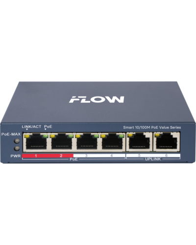Коммутатор с PoE iFlow F-SW-EM206POE-VM/L во Владивостоке Коммутаторы Pintop.ru