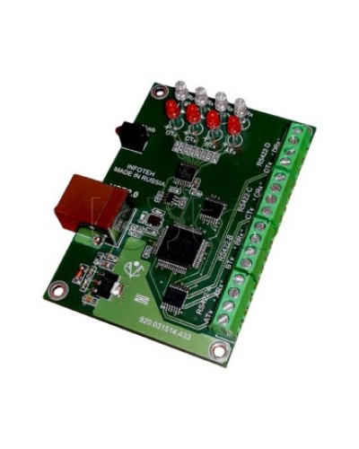 Конвертер USB/RS-422 ИНФОТЕХ AVT-USB/4RS422 во Владивостоке Дополнительное оборудование для ОПС Pintop.ru