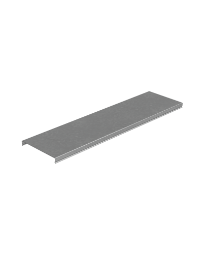 Крышка лотка 150х0,8 L3000 мм ПЛЮС HD КМ-Профиль (KLplus150-0.8-3000 HD) во Владивостоке Аксессуары для лотков Pintop.ru