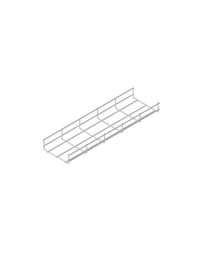 Проволочный лоток 50х400 L3000 мм КМ-Профиль (PL50-400-3000) во Владивостоке Кабельные лотки Pintop.ru