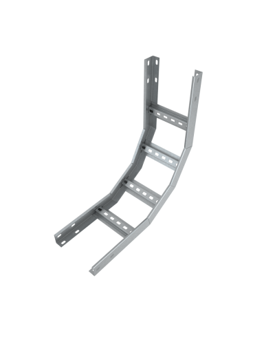 Угол лестничный вертикальный внутренний 90 гр. 80х300х1,5 мм Быстрый монтаж КМ-Профиль (LNLS90-80-300-1.5) во Владивостоке Аксессуары для лотков Pintop.ru