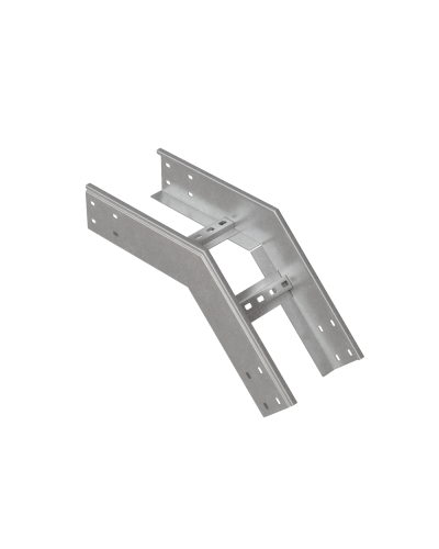 Угол лестничный вертикальный внешний 45 гр. 100х300х1,2 мм HD85 N КМ-профиль (LVL45-100-300-1.2 HD85 N) во Владивостоке Аксессуары для лотков Pintop.ru