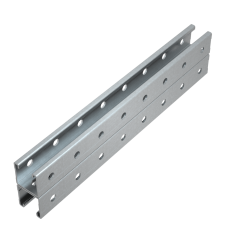 Страт-профиль двойной 41х41 L1200 мм s:2,0 (тройная перфорация) HD КМ-Профиль (2STPS41-41-1200 3P HD)