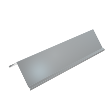 Крышка лотка двускатная 600х1,0 L2500 мм HD КМ-Профиль (KLZ600-1.0-2500 HD)