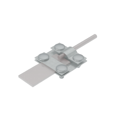 Контрольный соединитель полоса до 40 мм пруток Ø 5-10 мм HD КМ-Профиль (KS-B40-D5-10 HD)