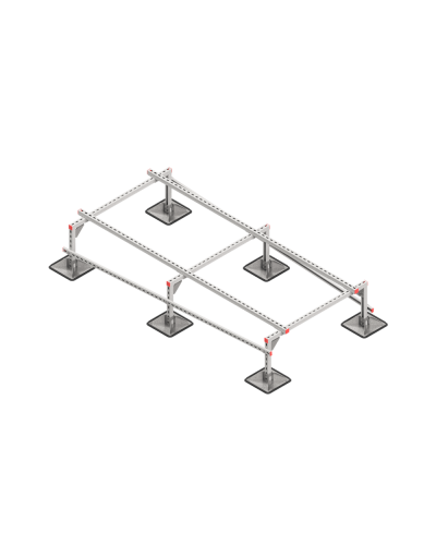Опорная конструкция для установки оборудования TECHNORAPTOR STEELFOOT 1200х2500 HD КМ-профиль (KM-TR-STF-SSEI-1200-2500 HD) во Владивостоке Системы видеонаблюдения Pintop.ru