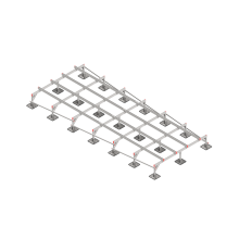 Опорная конструкция для установки оборудования TECHNORAPTOR STEELFOOT 2500х6000 HD КМ-профиль (KM-TR-STF-SSEI-2500-6000 HD)