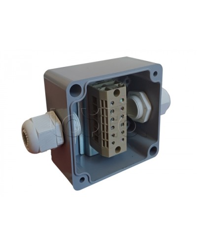 Коробка пылевлагонепроницаемая клеммная G366 А К 10 мм2 АЯКС IP66/IP65, 82x80x55 Магнито-контакт во Владивостоке Распределительные коробки Pintop.ru