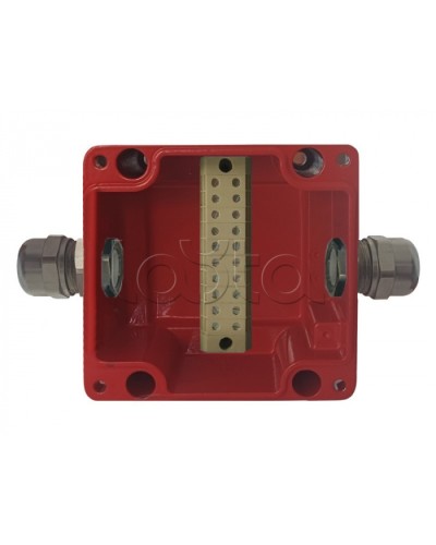 Коробка соединительная Магнито-контакт МКС 2ВК «МОРОЗ» IP66/IP68 цвет красный во Владивостоке Распределительные коробки Pintop.ru