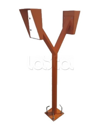 Стойка для считывателя Аякс 150х250 мм, оранжевая, Базовая, двусторонняя Магнито-контакт во Владивостоке Дополнительное оборудование для СКУД Pintop.ru