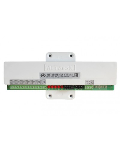 Видеокоммутатор сетевой Метаком MKV-CVN2018 во Владивостоке Блоки коммутации многоабонентные Pintop.ru