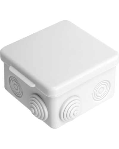 Коробка распаячная, для наружного монтажа 80x80x50 (100 шт/уп) ПожТехКабель 030-031 во Владивостоке Распределительные коробки Pintop.ru