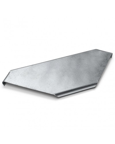 Крышка плоского угла 45° 600x15 (0,7) ПожТехКабель (550-008) во Владивостоке Аксессуары для лотков Pintop.ru