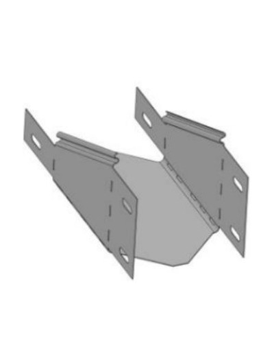 Редукция по высоте для лотка шириной 600 мм 100-80 (0,7) ПожТехКабель (580-016) во Владивостоке Аксессуары для лотков Pintop.ru