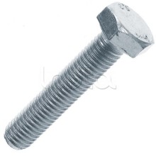 Болт с шестигранной головкой оцинкованный М10х120 (DIN 933) Промрукав (PR08.5197)