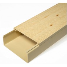 Кабель-канал сосна 2-й замок 100х40 (24м/уп) Промрукав (PR.025453)