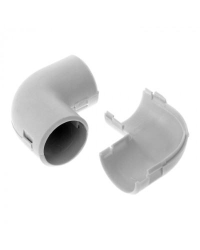 Соединитель угловой разборный д20 (50 шт/уп) Промрукав PR.07520 во Владивостоке Повороты, муфты, тройники Pintop.ru