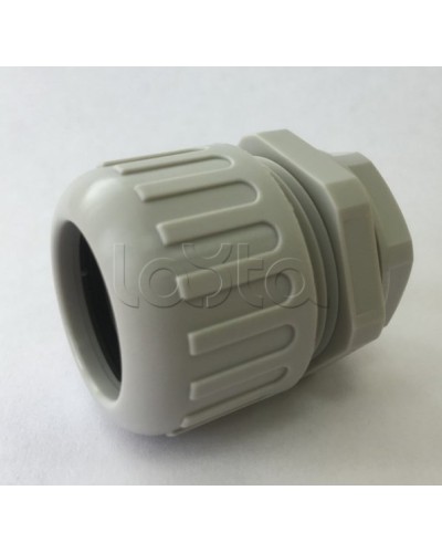 Муфта вводная усиленная (IP68) для гофрированных труб серая ВМУ-ГТ-32 (М32) Промрукав (PR08.3275) во Владивостоке Повороты, муфты, тройники Pintop.ru