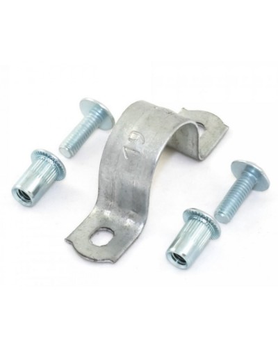 Комплекты для крепления ОКЛ с использованием винта, заклепки и скобы СМД 25-26 (100 шт) Промрукав (PR08.5033) во Владивостоке Держатели, клипсы, скобы Pintop.ru