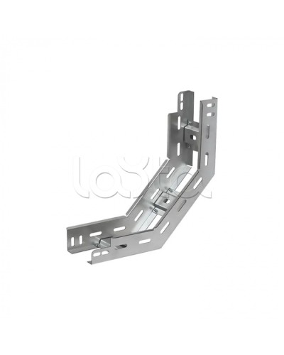 Угол вертикальный внутренний 90 градусов лестничный 400х200 (1,5 мм) Промрукав (PR08.5561) во Владивостоке Аксессуары для лотков Pintop.ru