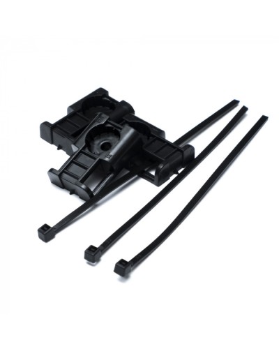 Комплекты крепления площадка для прямого монтажа черная со стяжкой 2,5х100 мм (100 шт) Промрукав (PR13.02513) во Владивостоке Аксессуары для кабель-канала Pintop.ru