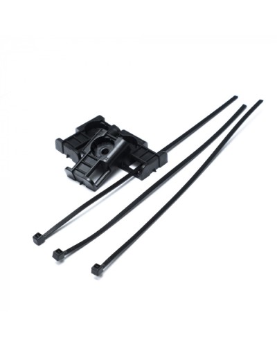 Комплекты крепления площадка для прямого монтажа черная со стяжкой 3,6х150 мм (100 шт) Промрукав (PR13.02515) во Владивостоке Аксессуары для кабель-канала Pintop.ru