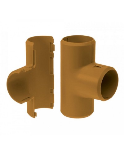 Тройник разборный бук д32 (1шт/200шт уп/кор) Промрукав (PR13.0258) во Владивостоке Повороты, муфты, тройники Pintop.ru