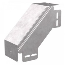 Угол вертикальный внешний 90 градусов с крышкой Стандарт 100х80 Промрукав (PR16.0543)