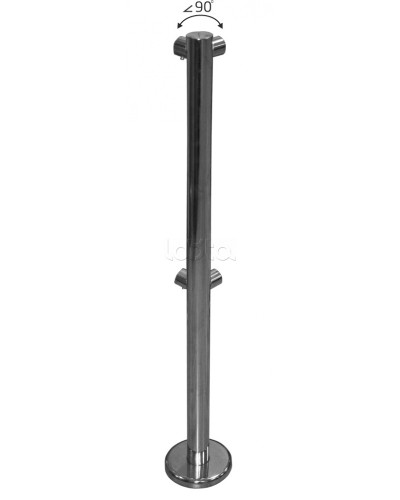 Стойка ограждения угловая Сибирский Арсенал SOT-3-25 во Владивостоке Ограждения Pintop.ru