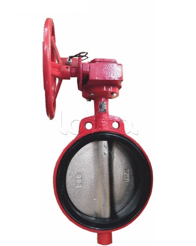 Затвордисковый с ручным приводом с контролем положения УКПЗА Спецавтоматика 3т 250/1,6(Р)-Ф.У3.1-АМК-250v1 во Владивостоке Затворы дисковые Pintop.ru