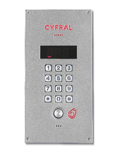 Блок вызова Цифрал CCD-20.1/TC ЦФРЛ.468369. во Владивостоке Блоки вызова многоабонентные Pintop.ru