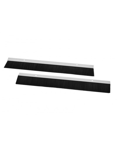 Комплект щеточного ввода в шкаф ЦМО КВ-Щ-55.420А-9005 во Владивостоке Аксессуары для стоек и шкафов Pintop.ru