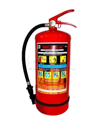 Огнетушитель воздушно-пенный Ярпожинвест ОВП-10(з) во Владивостоке Огнетушители Pintop.ru