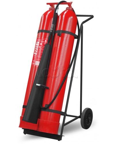 Огнетушитель ПОЖТЕХНИКА ОУ-50 Морской ИНЕЙ (144В, до 10 000V) 2х40л. (баллона по ГОСТ 949, раструб=1м) во Владивостоке Огнетушители Pintop.ru