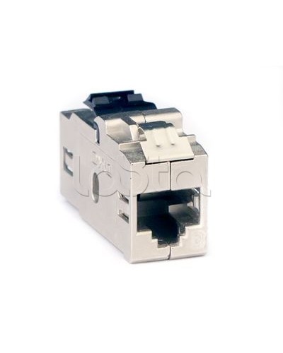 Модуль Keystone RJ45 CAT6 проходной экранированный, серебристый DKC RNK6FESL во Владивостоке Модули Keystone Pintop.ru