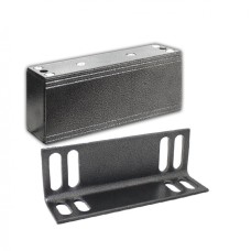 Замок электромагнитный Олевс М2-500 с уголком серебряный антик